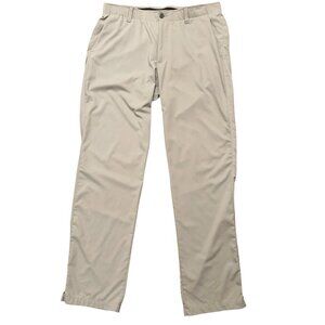 Under Armour Showdown Golf Pants Mens Size 36x34 Performance Stretch Beige